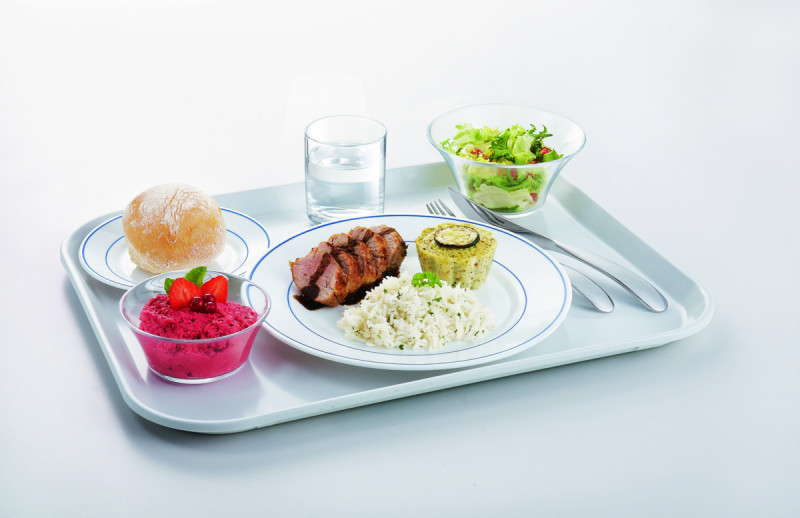 Assiette plate rond blanc verre Ø 23,5 cm Restaurant Blanc Arcoroc