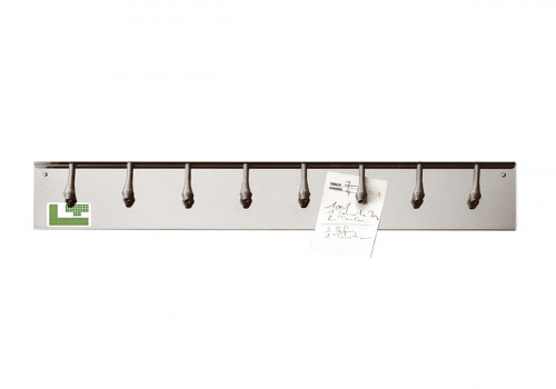 Barre à fiches inox 62,5 cm L.tellier