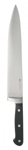 Couteau chef 30 cm acier plastique unie Qualicoup Pro.cooker