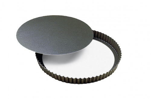 Tourtière acier Revêtement anti-adhésif Ø 20 cm 2,5 cm mobile Gobel