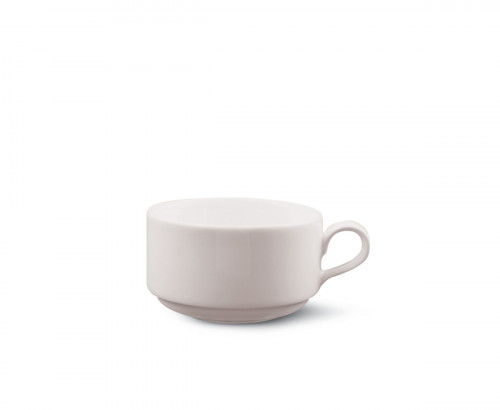 Tasse à déjeuner rond ivoire porcelaine vitrifiée Banquet Rak