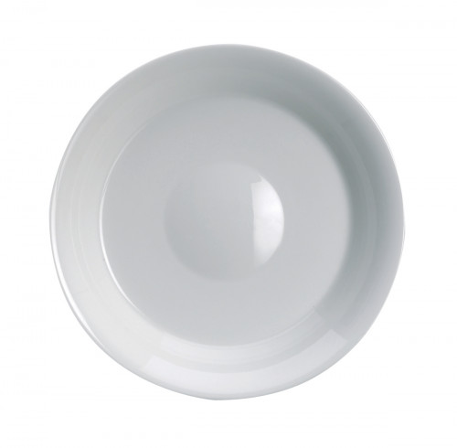 Sous-tasse à expresso rond ivoire porcelaine vitrifiée Ø 13 cm Fine Dine Rak