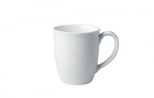 Mug rond ivoire porcelaine vitrifiée Banquet Rak