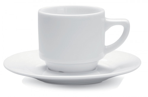 Tasse à déjeuner rond blanc porcelaine 28 cl Ø 10 cm Cafett Pro.mundi