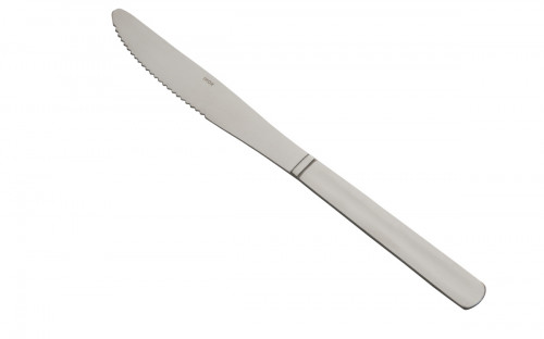 Couteau de table monobloc cranté en inox 18/0 21,8 cm Eco Essentials Collection