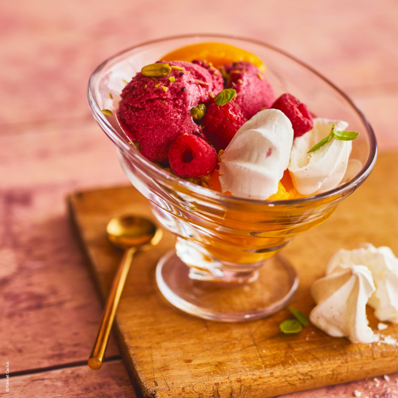 Coupe à dessert rond transparent verre pressé Ø 14 cm Circee La Rochere