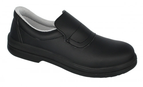 Chaussures mocassin de sécurité mixte noir 35 Tony Nordways