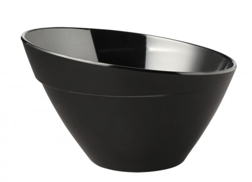 Saladier mélamine noir Ø 24,5 cm 15 cm 2,5 L Balance Aps