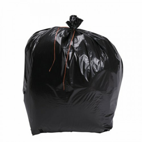 Sac à déchets plastique noir 100 L 49 microns (200 pièces)