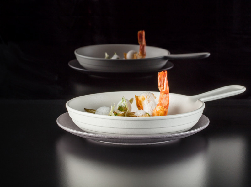 Couvercle pour terrine rectangulaire rouge porcelaine vitrifiée 20x10 cm Chefs Fusion Rak