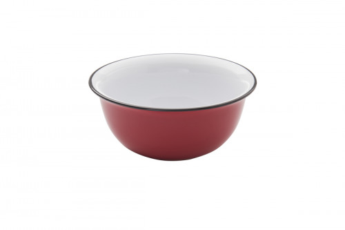 Bol rond rouge grès émaillé Ø 16 cm Bistrot Pro.mundi