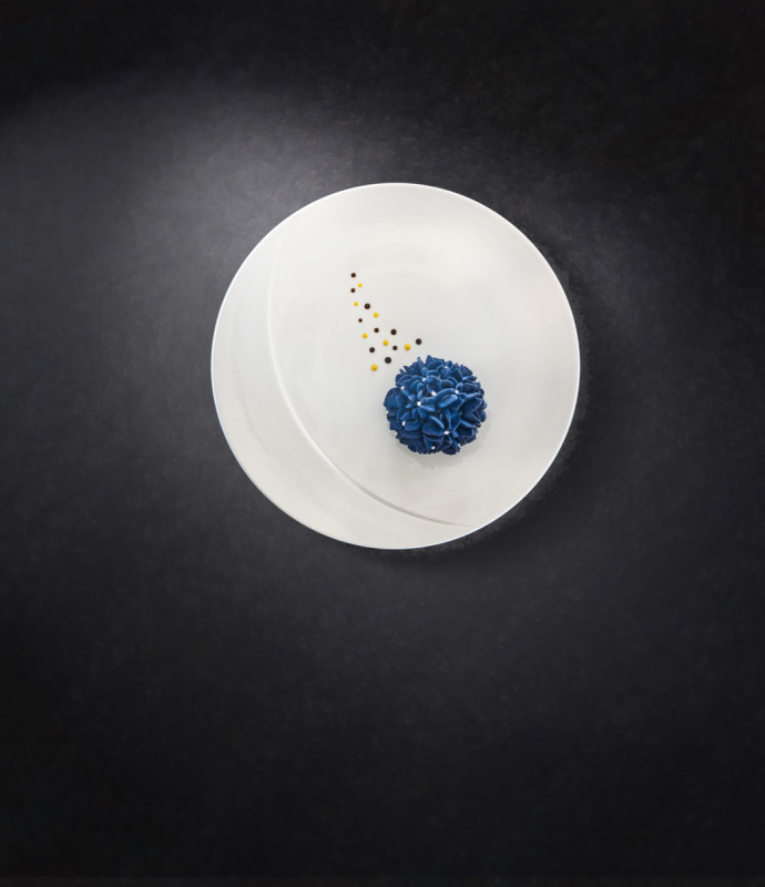 Assiette plate rond blanc porcelaine vitrifiée Ø 20,5 cm Moon Rak