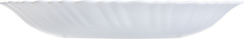 Assiette creuse rond blanc verre opal Ø 23 cm Feston Luminarc