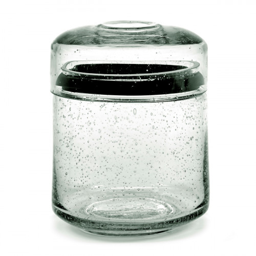 Bonbonnière verre Ø 12 cm 16 cm Serax