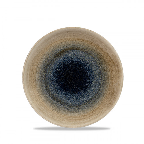 Assiette coupe plate rond aqueous bayou porcelaine vitrifiée Ø 21,7 cm Stonecast Churchill