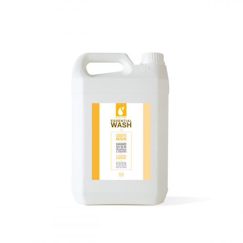 Liquide vaisselle à la main ultra dégraissant 5 L Essential Wash Kleaning Essentials