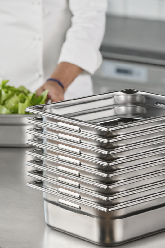 Bac GN 1/1 inox 18/10 P15 cm 20,2 L Pujadas