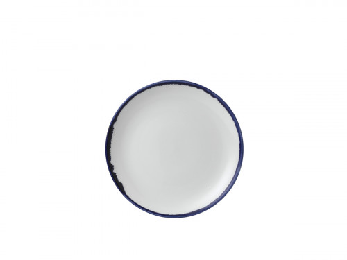Assiette coupe plate rond blanc porcelaine vitrifiée Ø 21,7 cm Harvest Dudson