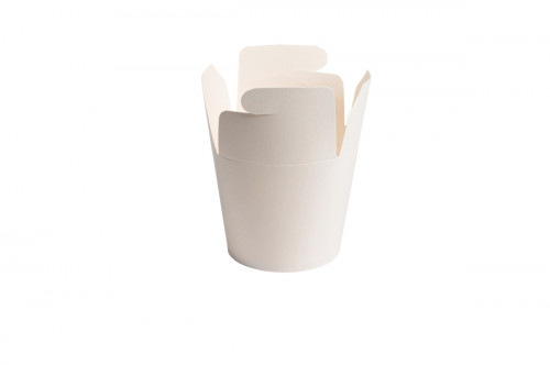 Pot blanc Ø 9,5 cm 78 cl (50 pièces)