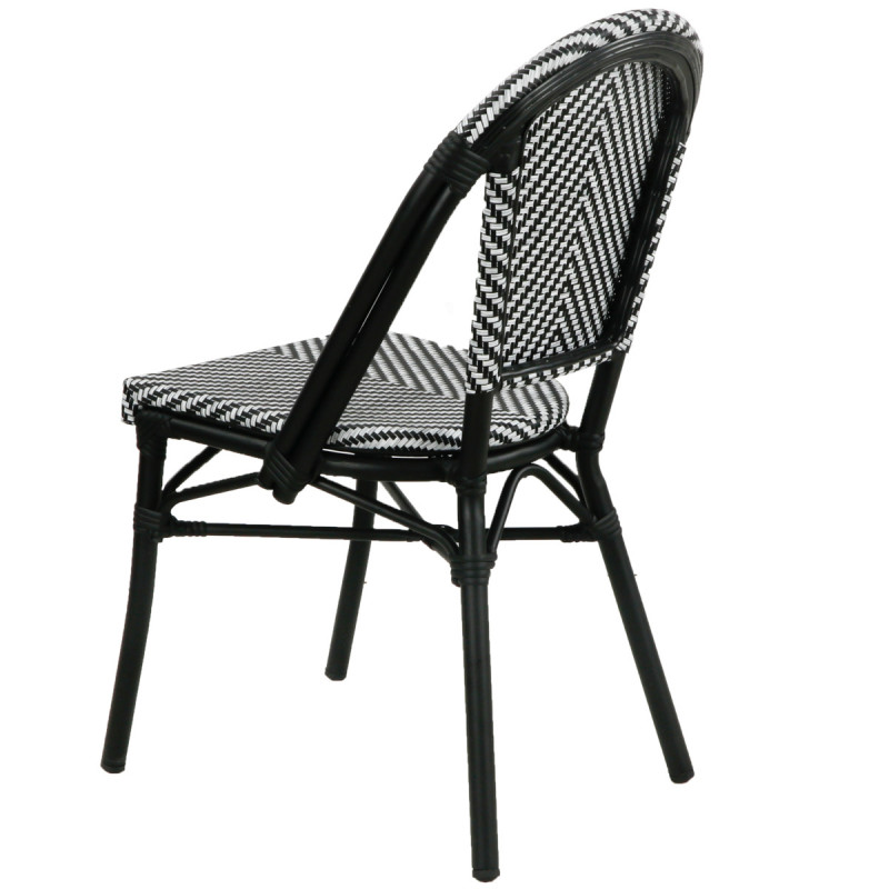 Chaise noir 88x47x58 cm Drouot