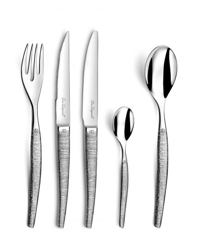 Cuillère à café inox 18/0 14 cm Jet Textil Amefa
