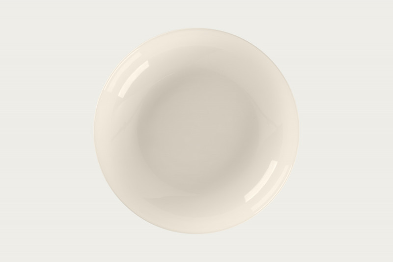 Assiette coupe creuse rond ivoire porcelaine Ø 26,6 cm Fedra Rak