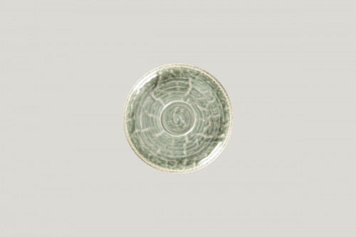 Sous-tasse à expresso rond Sage porcelaine Ø 17 cm Krush Rak