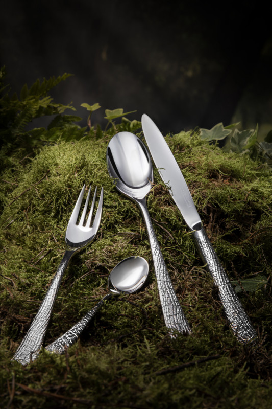 Fourchette de table inox 18/10 20 cm Aquatic Supernature Degrenne
