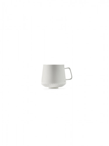 Tasse à cappuccino rond blanc porcelaine bone china Ø 8,5 cm Nido Serax