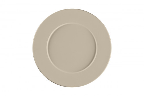 Assiette plate rond Argila Décor Epura porcelaine Ø 32,5 cm Earth Rak