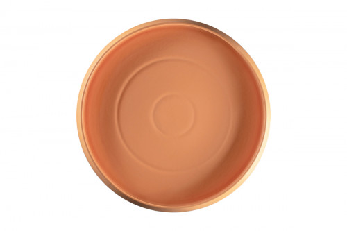 Plat à bord droit rond baantna tero Décor Prima porcelaine Ø 33,4 cm Earth Rak