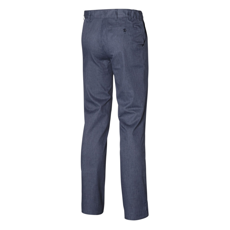 Pantalon de cuisine homme denim bleu 40 Pebeo Molinel