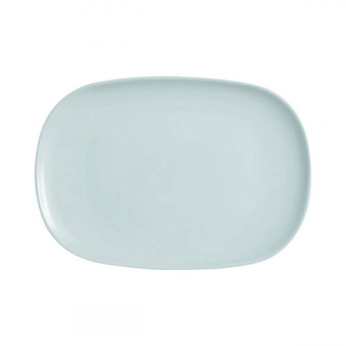 Plat rectangulaire gris verre opal 35 cm Diwali Luminarc