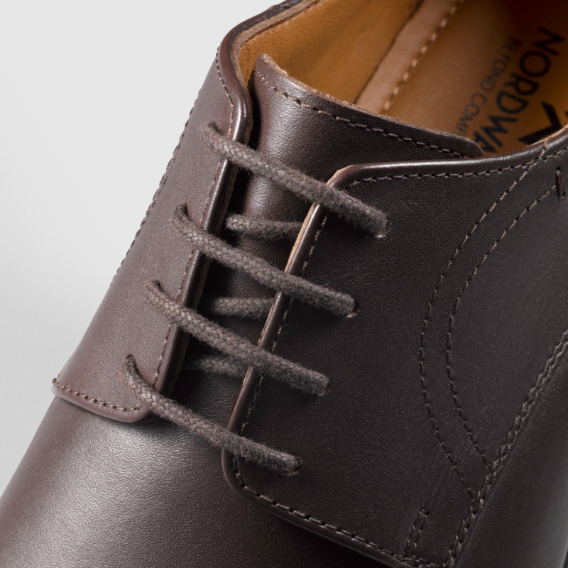 Chaussures à lacets basse marron 39 Nclass Nordways