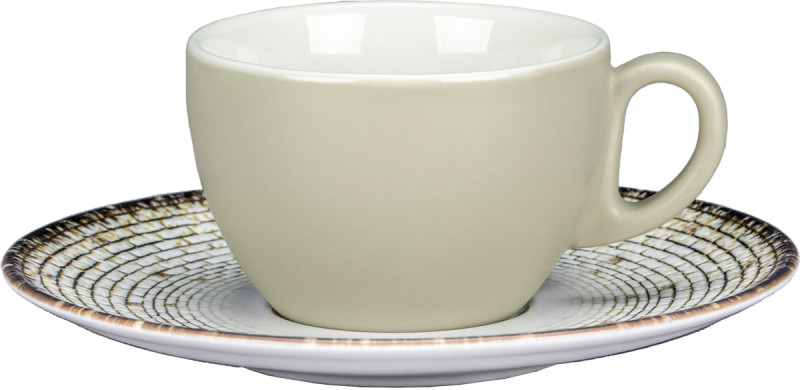 Tasse à café / thé rond Weave porcelaine 23 cl Ø 9,1 cm Digi Rak