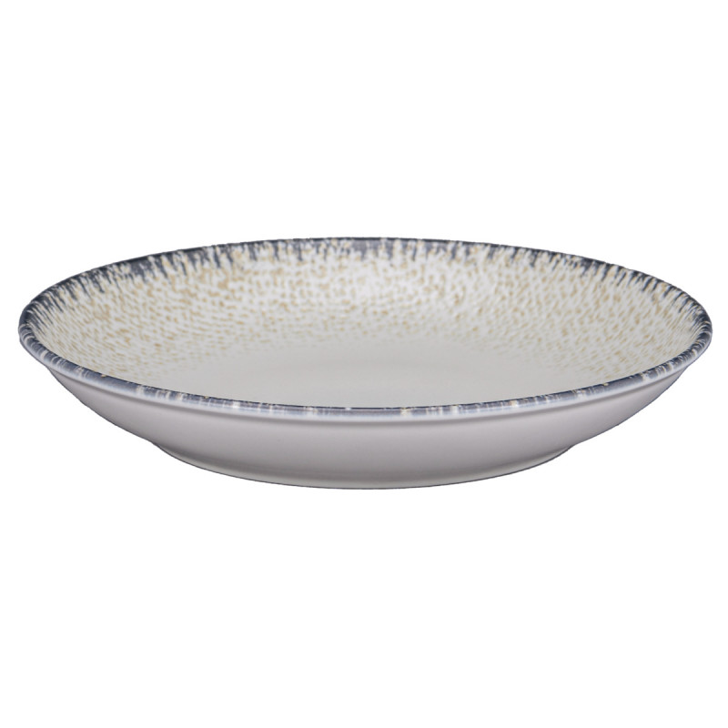 Assiette coupe creuse rond Weave porcelaine Ø 26 cm Digi Rak