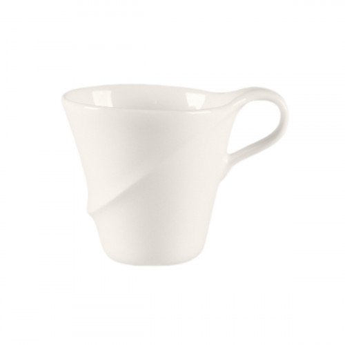 Tasse à expresso rond blanc porcelaine bone china 6,5 cl Ø 5,5 cm Pose Rak