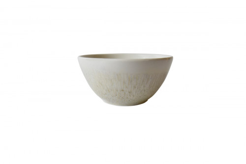 Bol beige porcelaine vitrifiée Ø 13 cm Butterfly Dudson