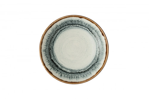 Assiette coupe creuse rond Natural porcelaine vitrifiée Ø 24,8 cm Flare Dudson