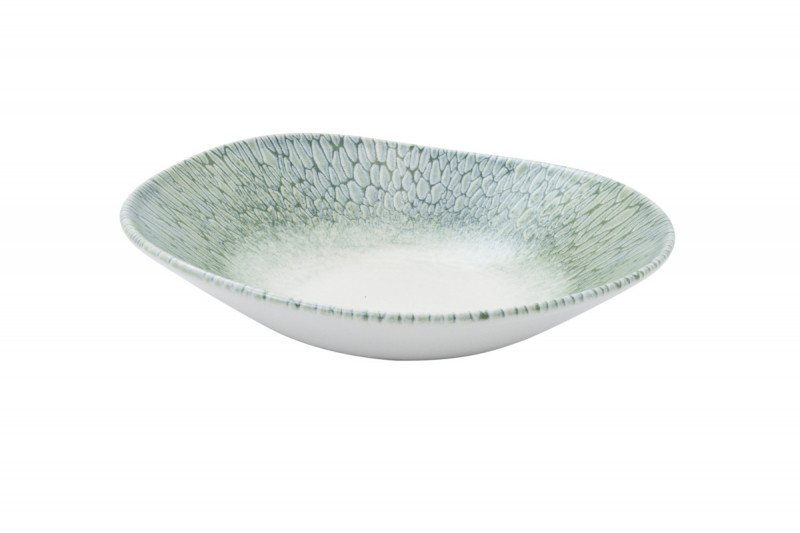 Bowl vert porcelaine Ø 25 cm Butterfly Dudson