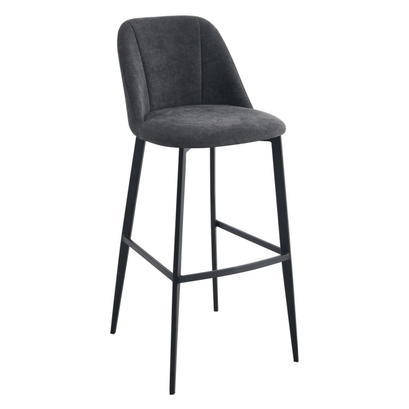 Tabouret de bar gris anthracite 105x46,2x51,5 cm Martin Flexmob