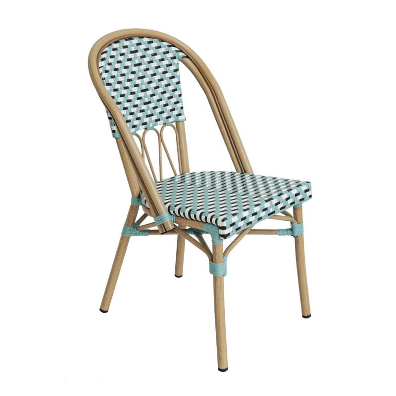 Chaise d'extérieur bleu 87x47x59 cm Elysee Flexmob