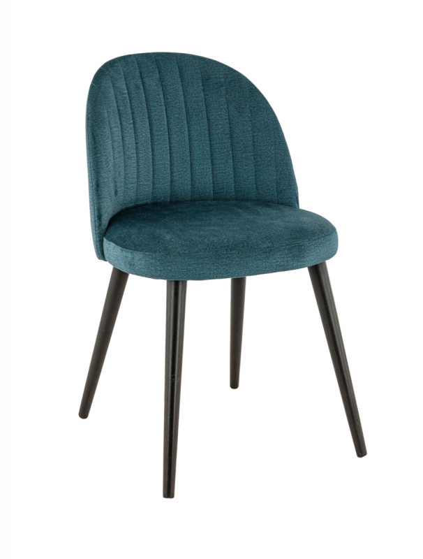 Assise de chaise bleu pétrole 43x49x55 cm Emile Flexmob