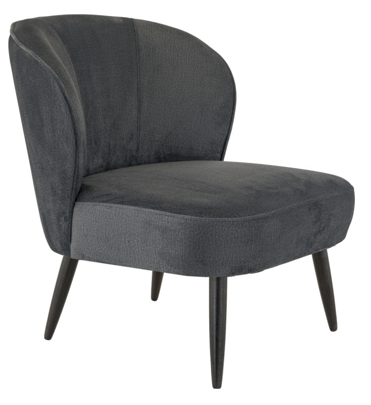 Assise de fauteuil gris anthracite 52x70x72 cm Matisse Flexmob